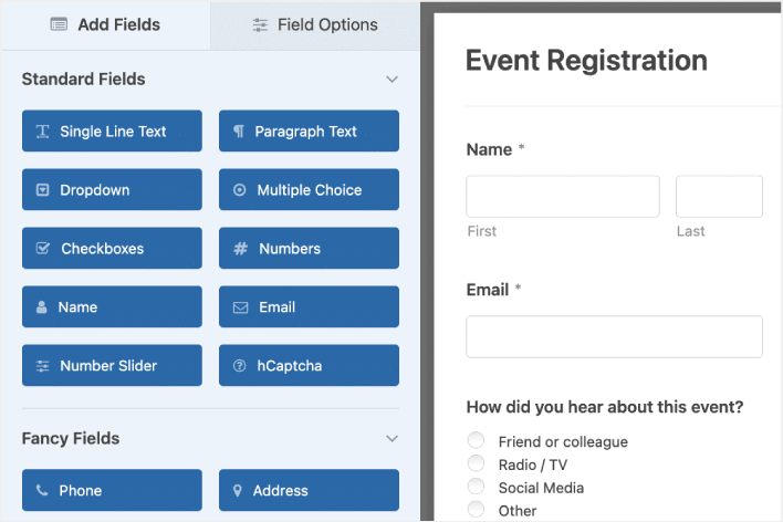 WPForms Form Editor