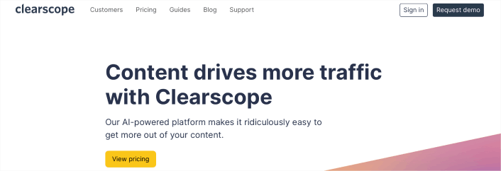 Clearscope Content Optimization Tools