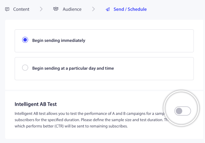 Intelligent A/B Testing