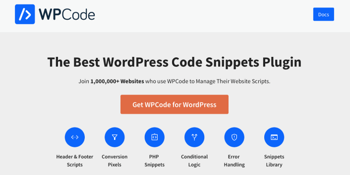 WordPress header and footers plugin