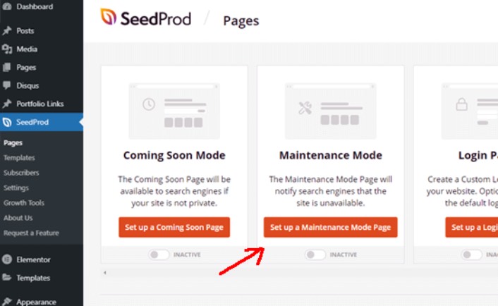 Set Up a Maintenance Mode Page SeedProd