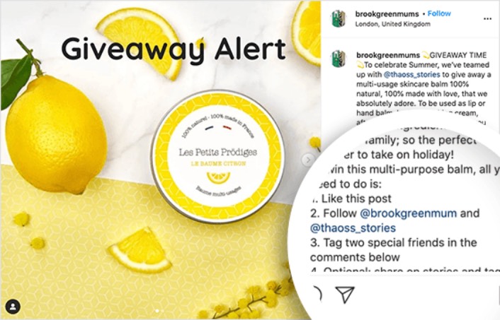 Tag a Friend Social Media Giveaway Ideas