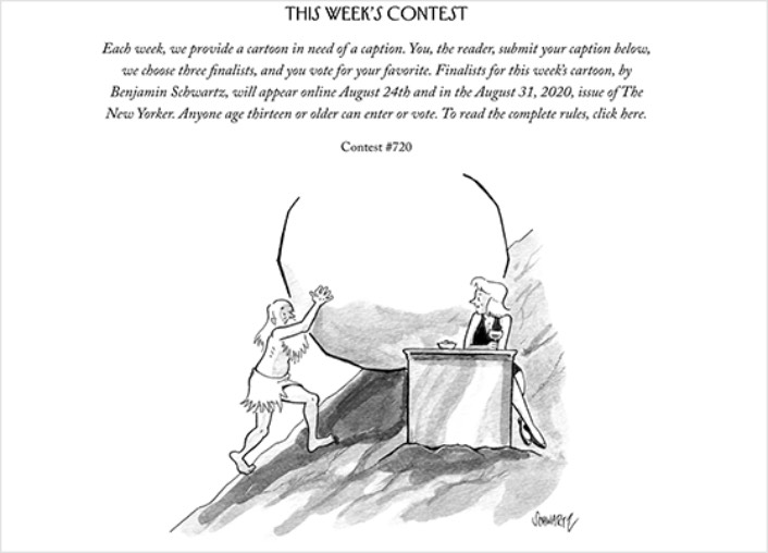 New Yorker Caption Contest
