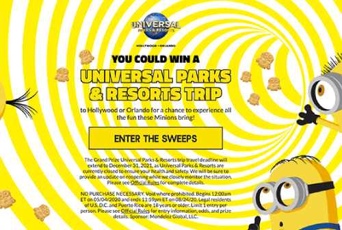 Universal Studios Sweepstakes