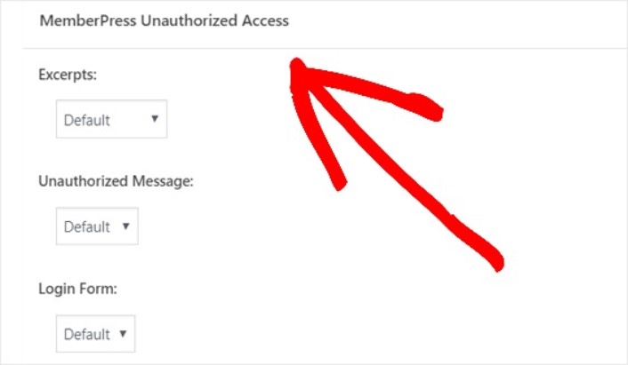 MemberPress Access Levels