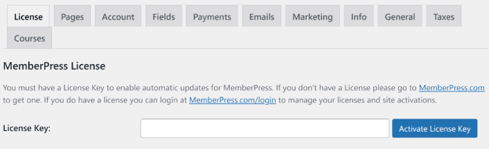 WordPress member site