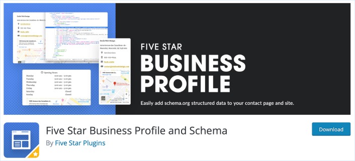 Five Star Business Profile and Schema plugin
