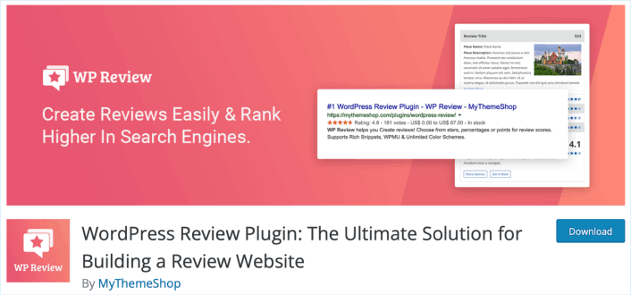 WP Review Plugin