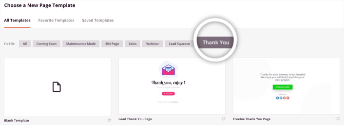 Thank You Page WordPress