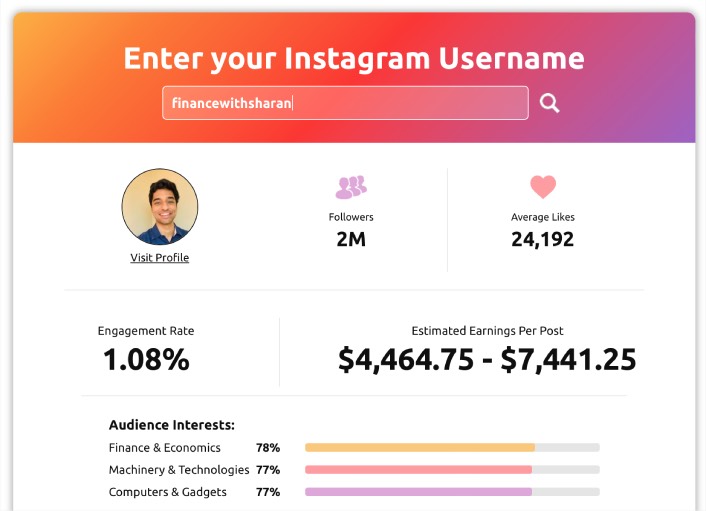 Instagram Influencer Hub