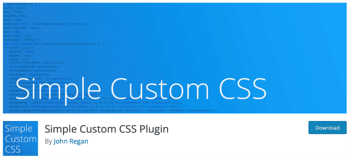 Simple Custom CSS