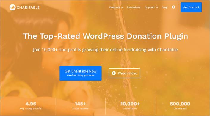 Charitable is the best WordPress crowdfunding plugin