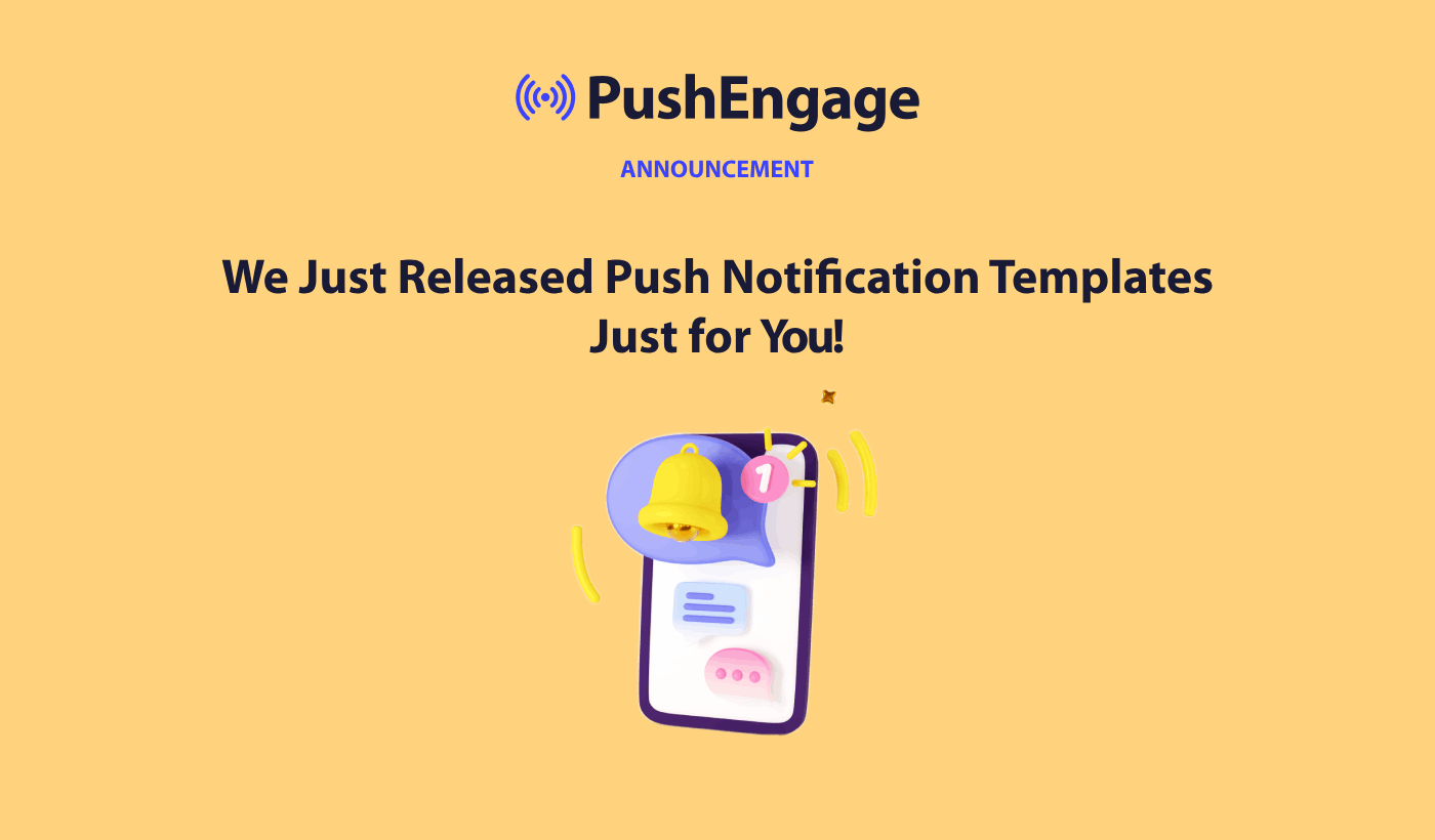 Announcement Push Notification Templates