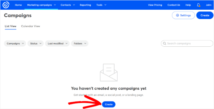 Create email drip campaign
