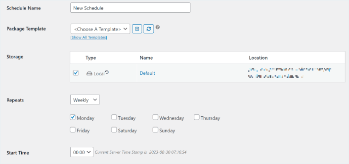 Scheduled Cloud Backups