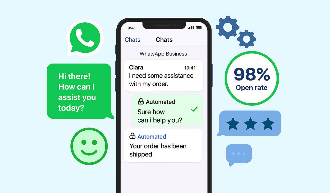 How to Automate Customer Service on WhatsApp (FREE)