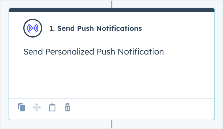 Send HubSpot Push Notifications