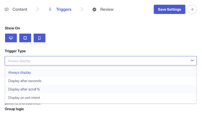 Scroll Triggers for Chat Widget