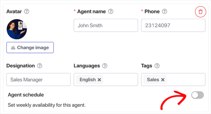 Setting up Agents for Chat