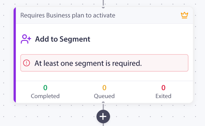 Add Segment to Workflow