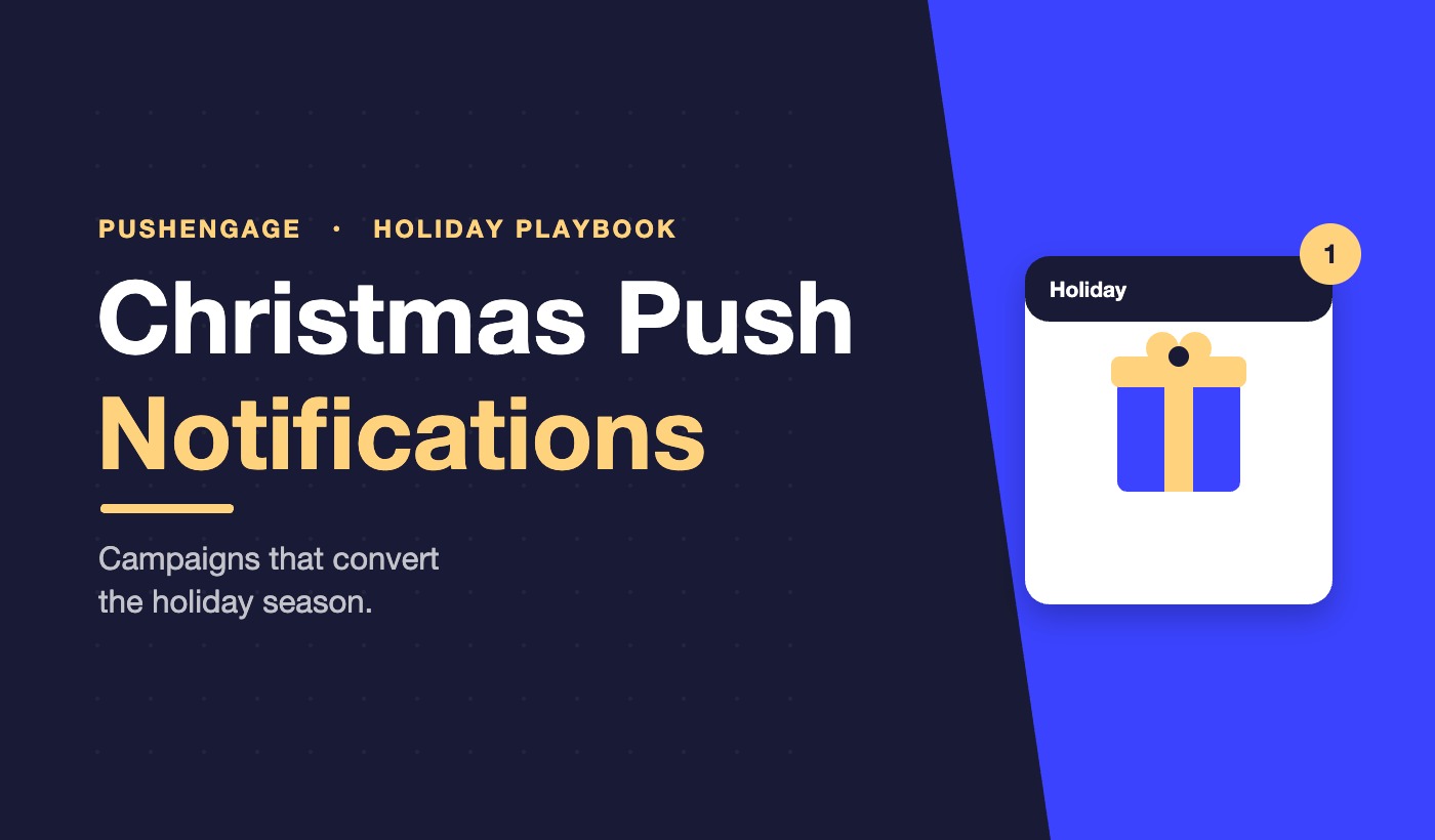 PushEngage featured image: christmas push notifications