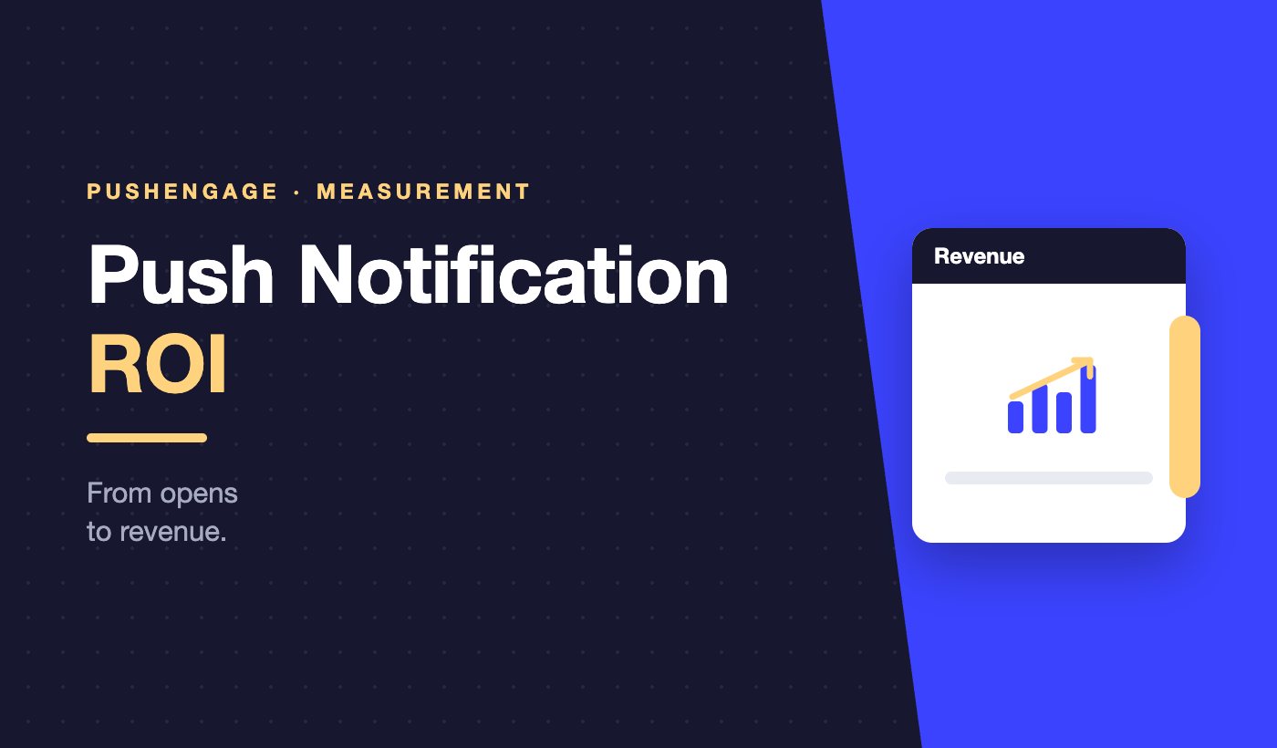 Measuring push notification ROI