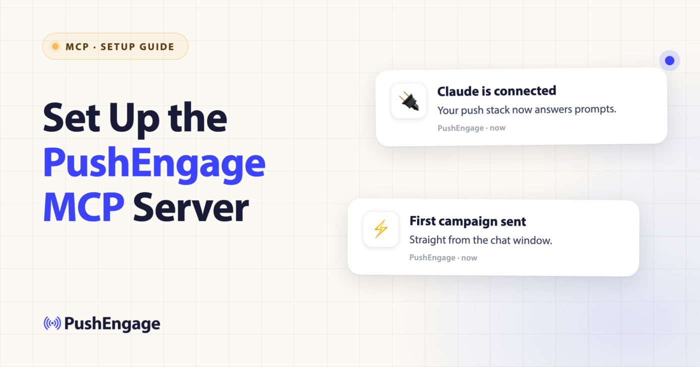 Configurazione del server PushEngage MCP in Claude o Cursor